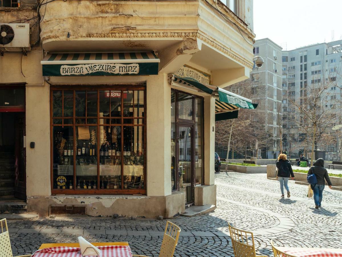 City Retro Studio In The Middle Of Old Town Бухарест Экстерьер фото