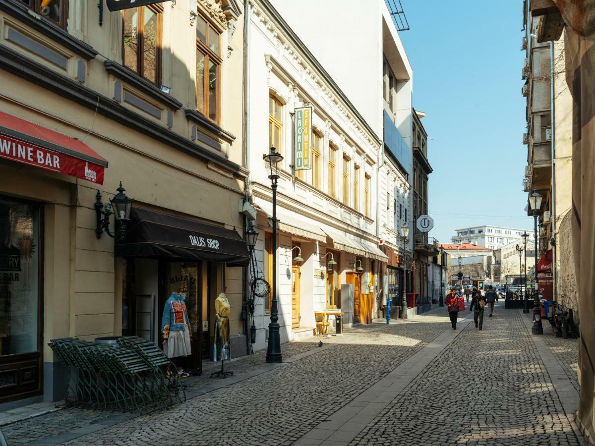 City Retro Studio In The Middle Of Old Town Бухарест Экстерьер фото